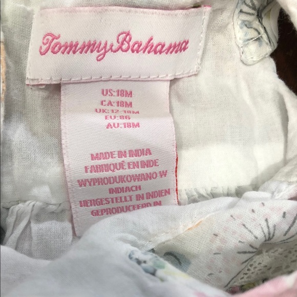 Tommy Bahama 3pc Floral Dress Sz 18M - Picture 7 of 7